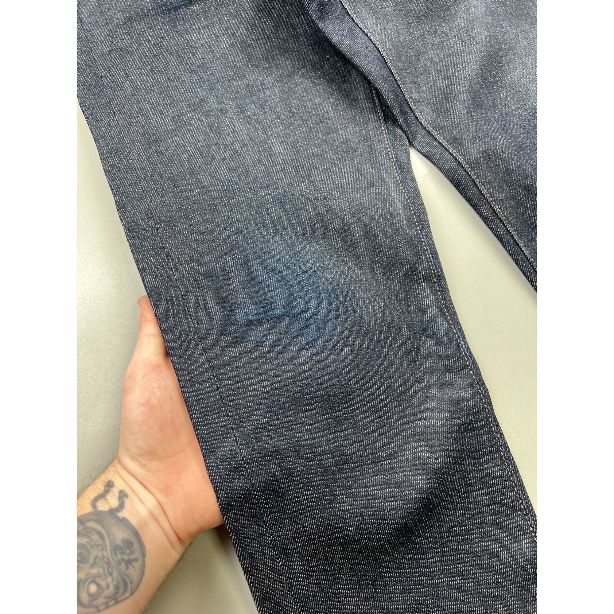 Uniqlo Uniqlo Raw Selvedge Denim Jeans Pants (Y0999) Size US 32 / EU 48 - 3 Thumbnail