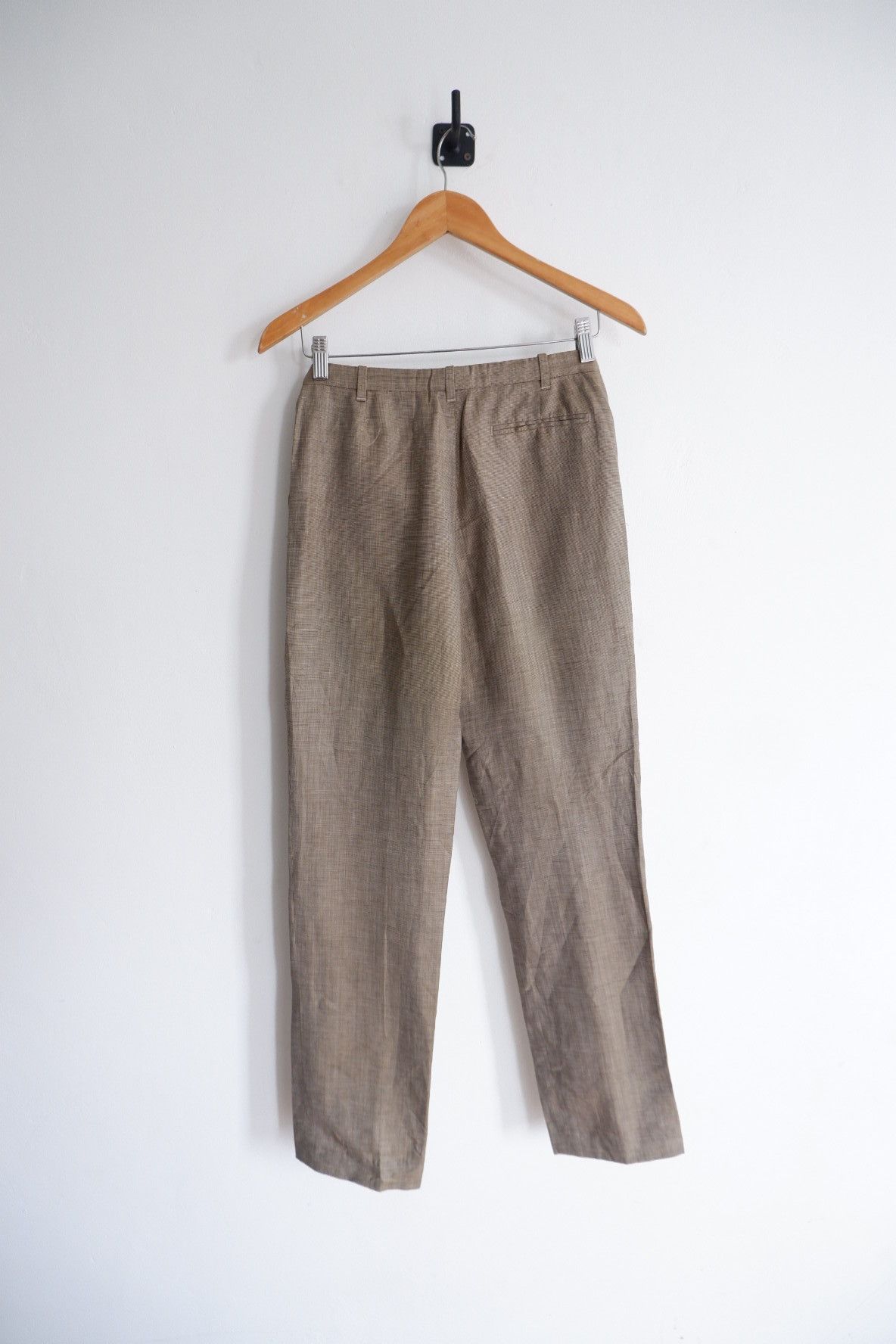 Hermes Vintage Hermes by Maison Margiela Linen Wool Pants Size US 26 / EU 42 - 2 Thumbnail