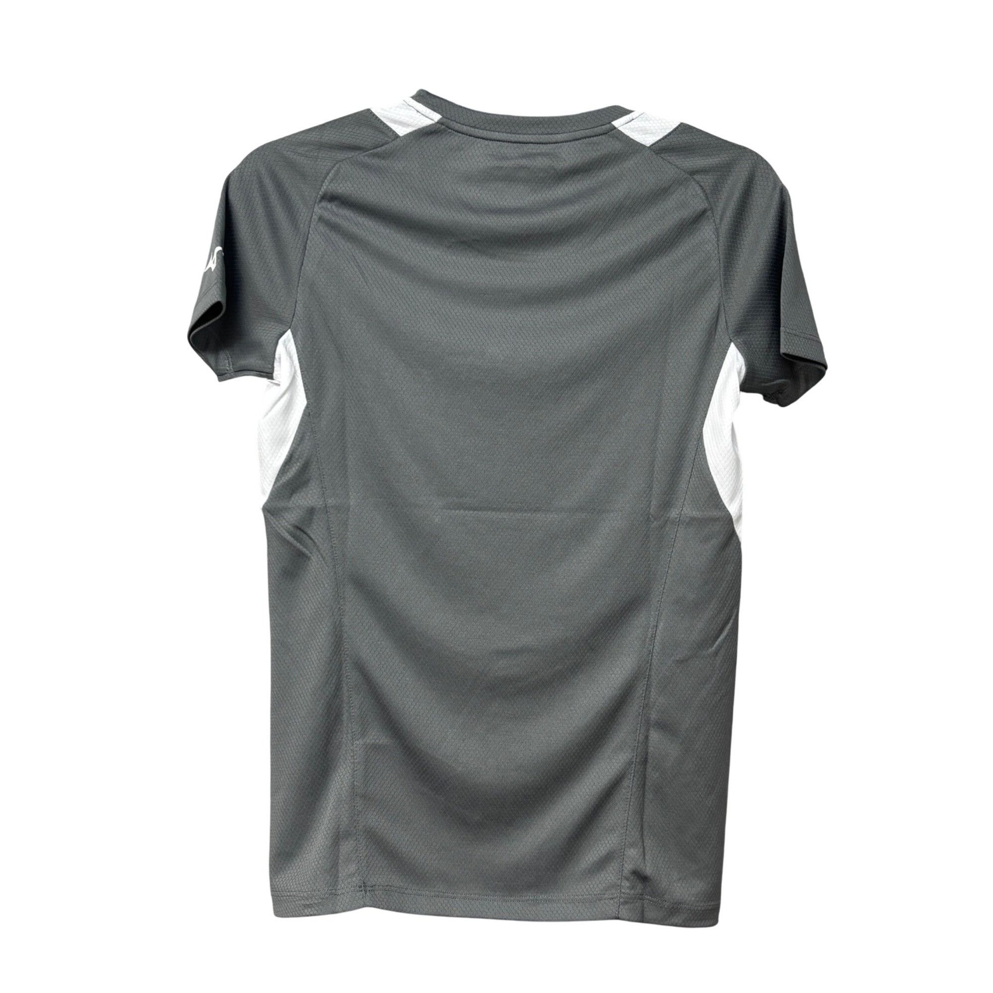 Mizuno Mizuno Women’s Softball Crew Neck Jersey, Charcoal-White, M Size M / US 6-8 / IT 42-44 - 9 Thumbnail