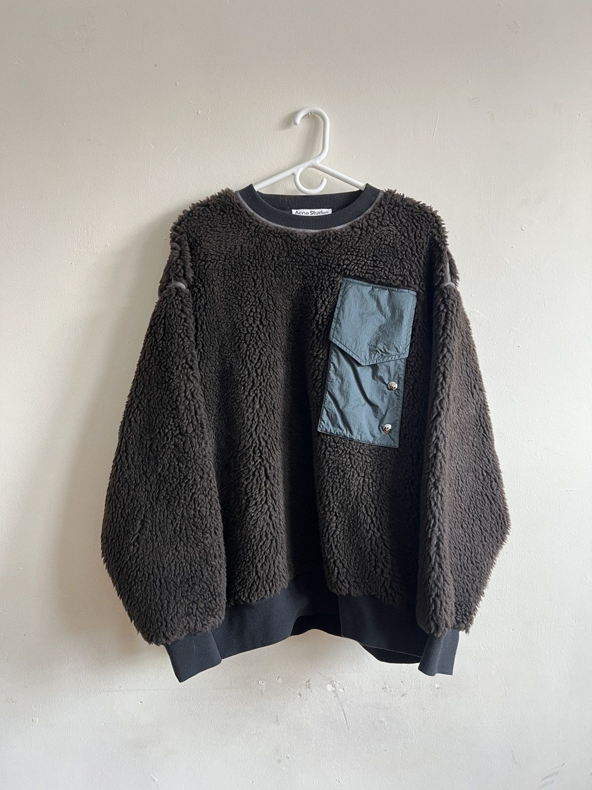 Acne Studios Acne Studios Fleece Sweatshirt Size US L / EU 52-54 / 3 - 1 Thumbnail