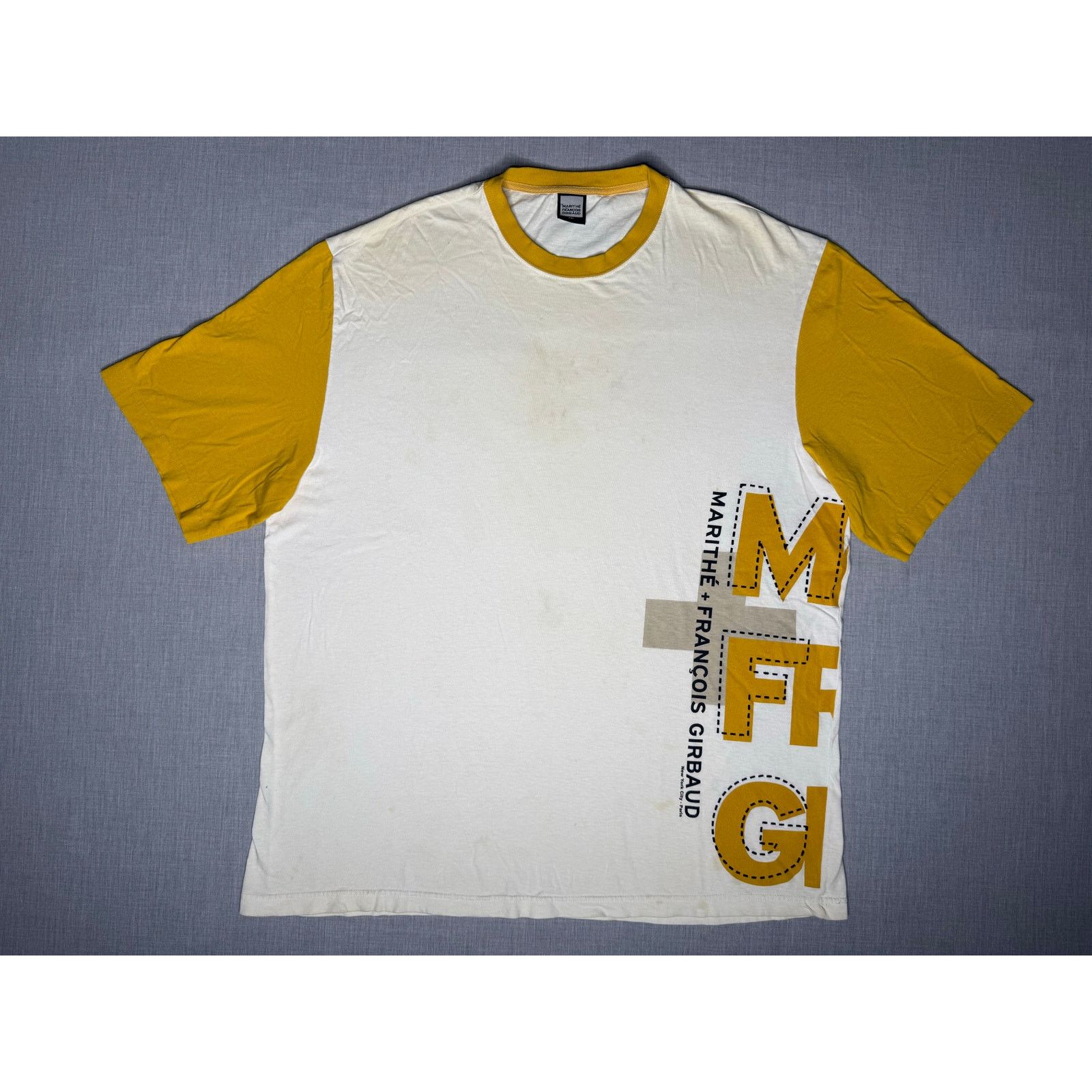 Marithe + Francois Girbaud Vintage Y2K Marithe + Francois Girbaud T-shirt 2XL Size US XXL / EU 58 / 5 - 1 Thumbnail