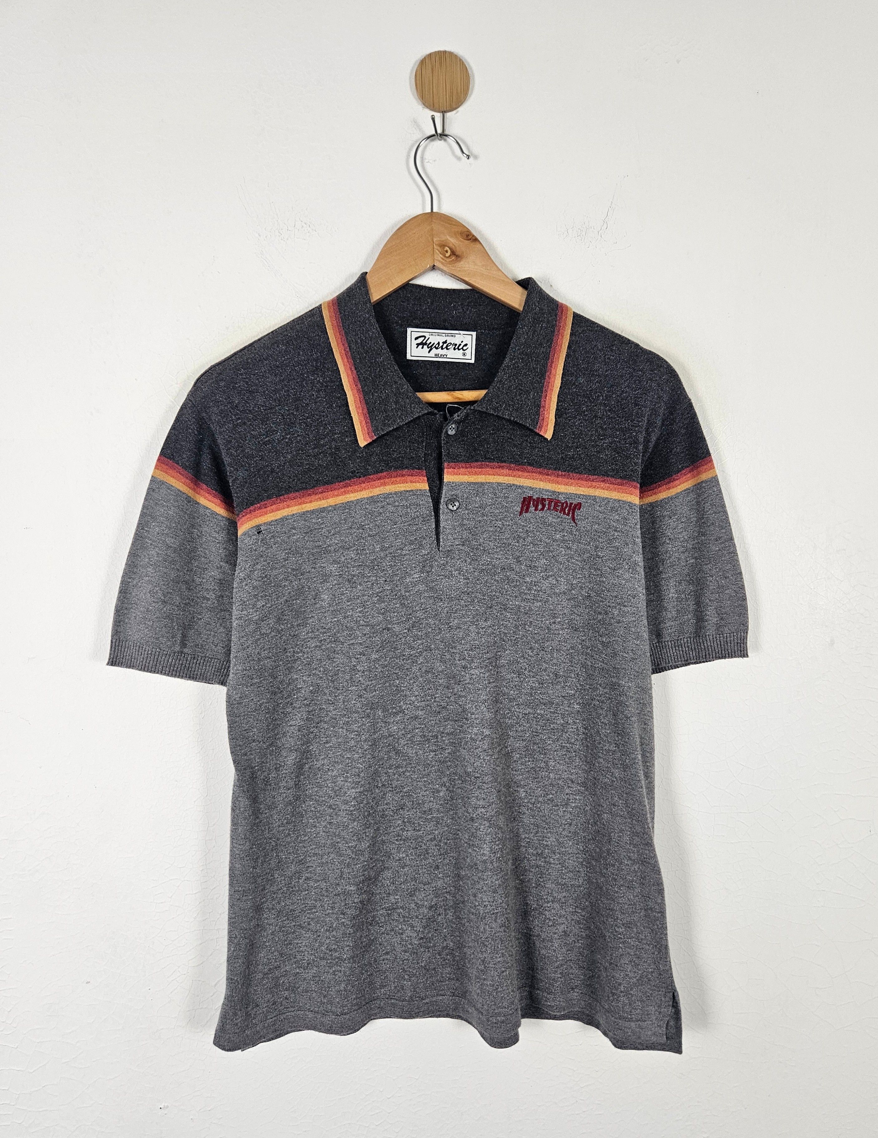 Hysteric Glamour Hysteric Glamour thrasher logo polo shirt Size US S / EU 44-46 / 1 - 1 Thumbnail