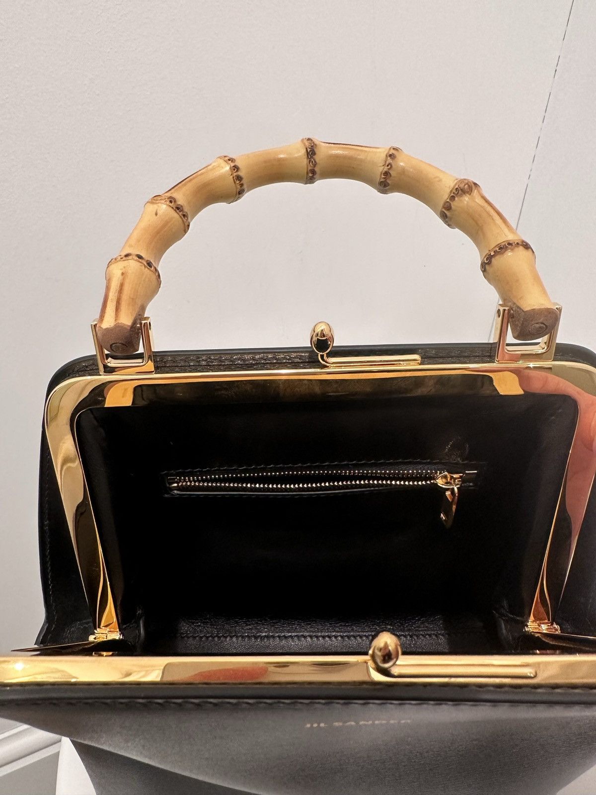 Jil Sander Jil Sander Goji bamboo square handbag Size ONE SIZE - 4 Thumbnail