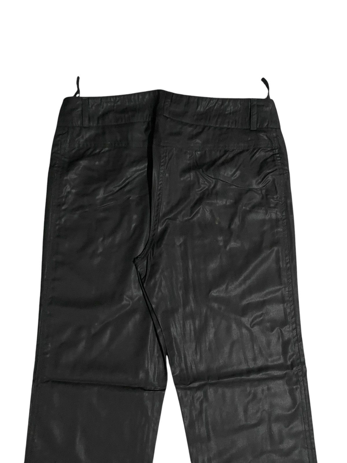 Chanel Chanel 2005 Runway Shinny Wool Pants Ruched Ankle Logo Size 30" / US 8 / IT 44 - 10 Thumbnail