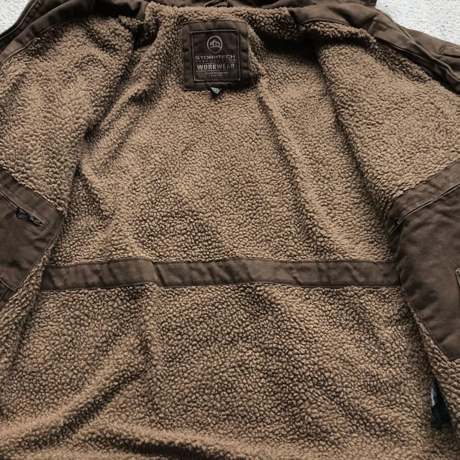 Stormtech Stormtech Performance Workwear Trucker Jacket Men L Brown Size US L / EU 52-54 / 3 - 5 Thumbnail