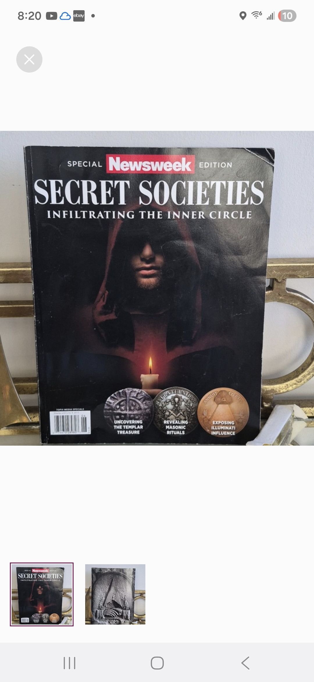 Other NEWSWEEK-SECRET SOCIETIES-Infiltrating the Inner Circle Mag Size ONE SIZE - 1 Thumbnail