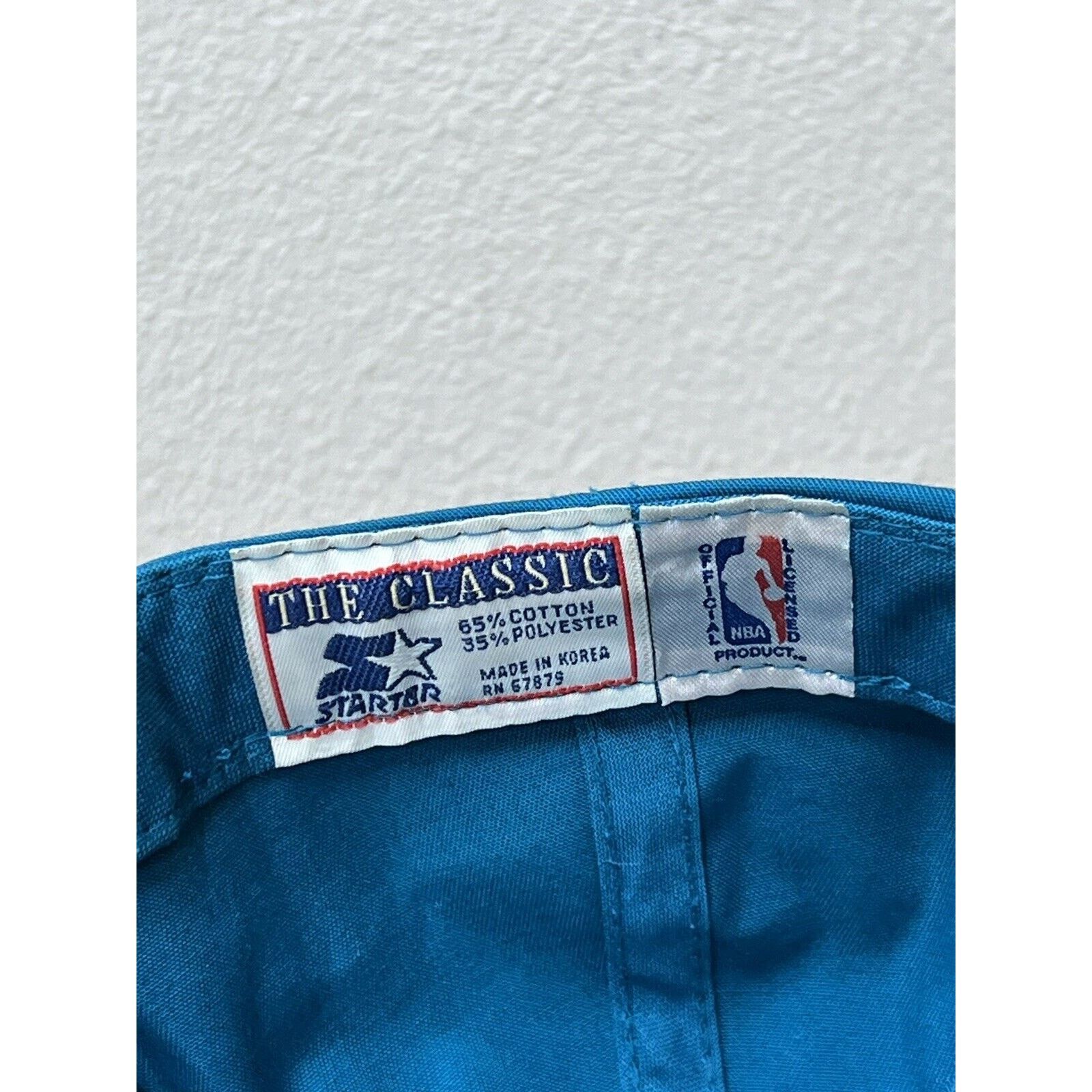 Starter Starter NBA Charlotte Hornets Real Blue The Classic Hat Cap Size ONE SIZE - 3 Thumbnail