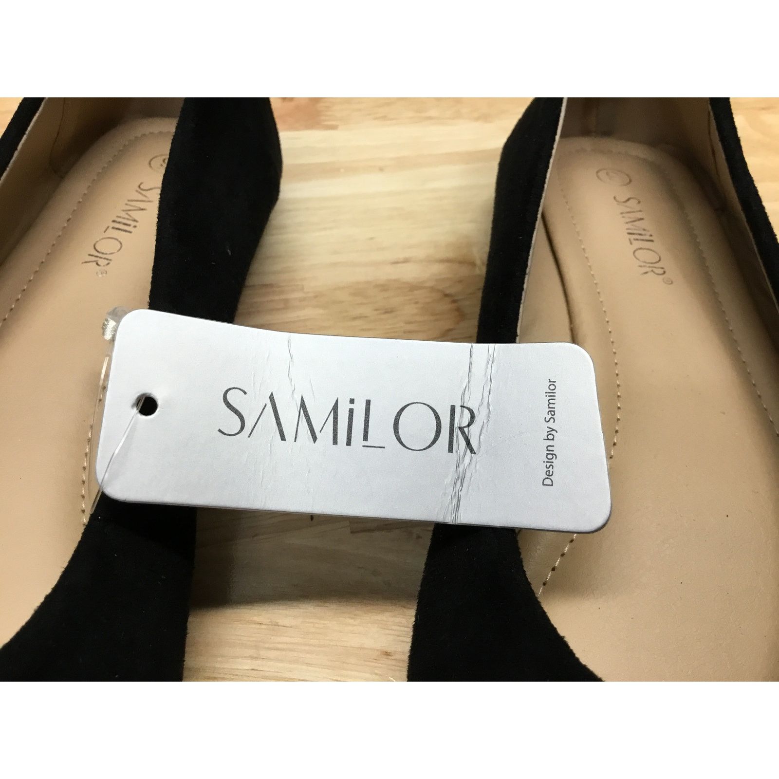 The Unbranded Brand Samilor Women's 9 Black Suede Slip-On Casual Ballet Flats Size US 9 / IT 39 - 6 Thumbnail