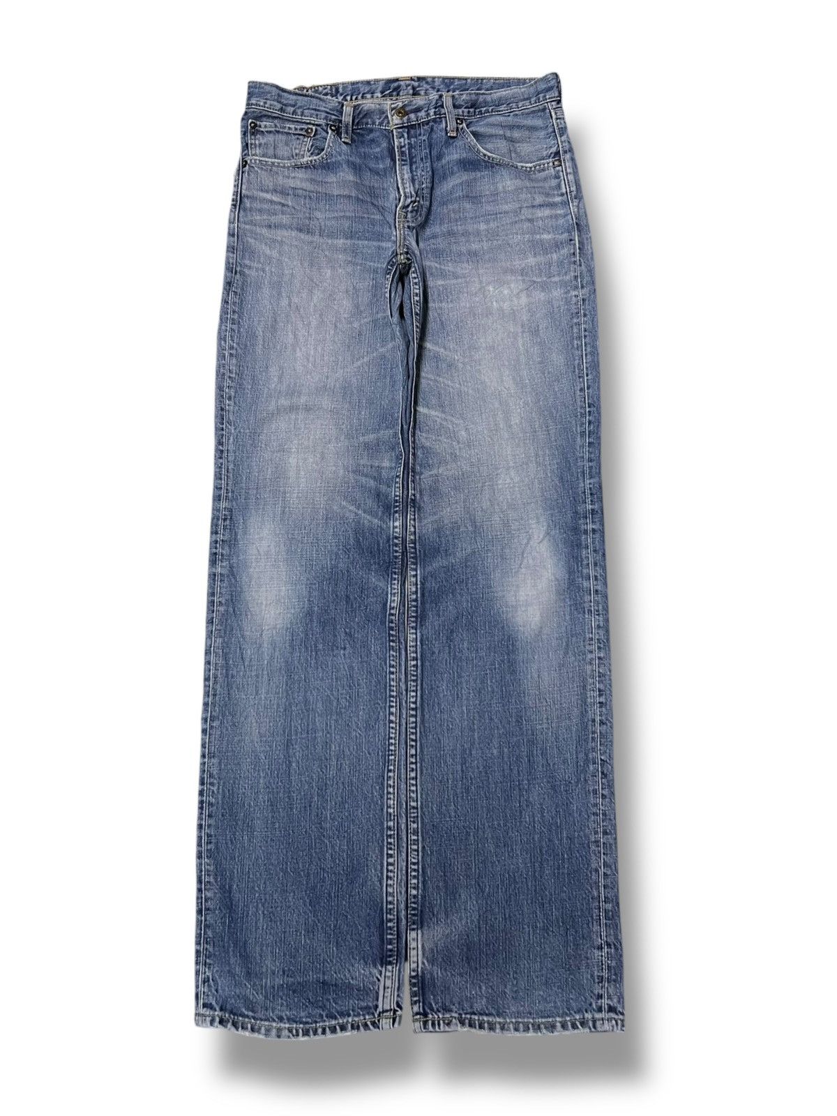 Levi's Vintage Levi’s 502 - Faded Wash, Distressed Denim Size US 33 - 2 Thumbnail