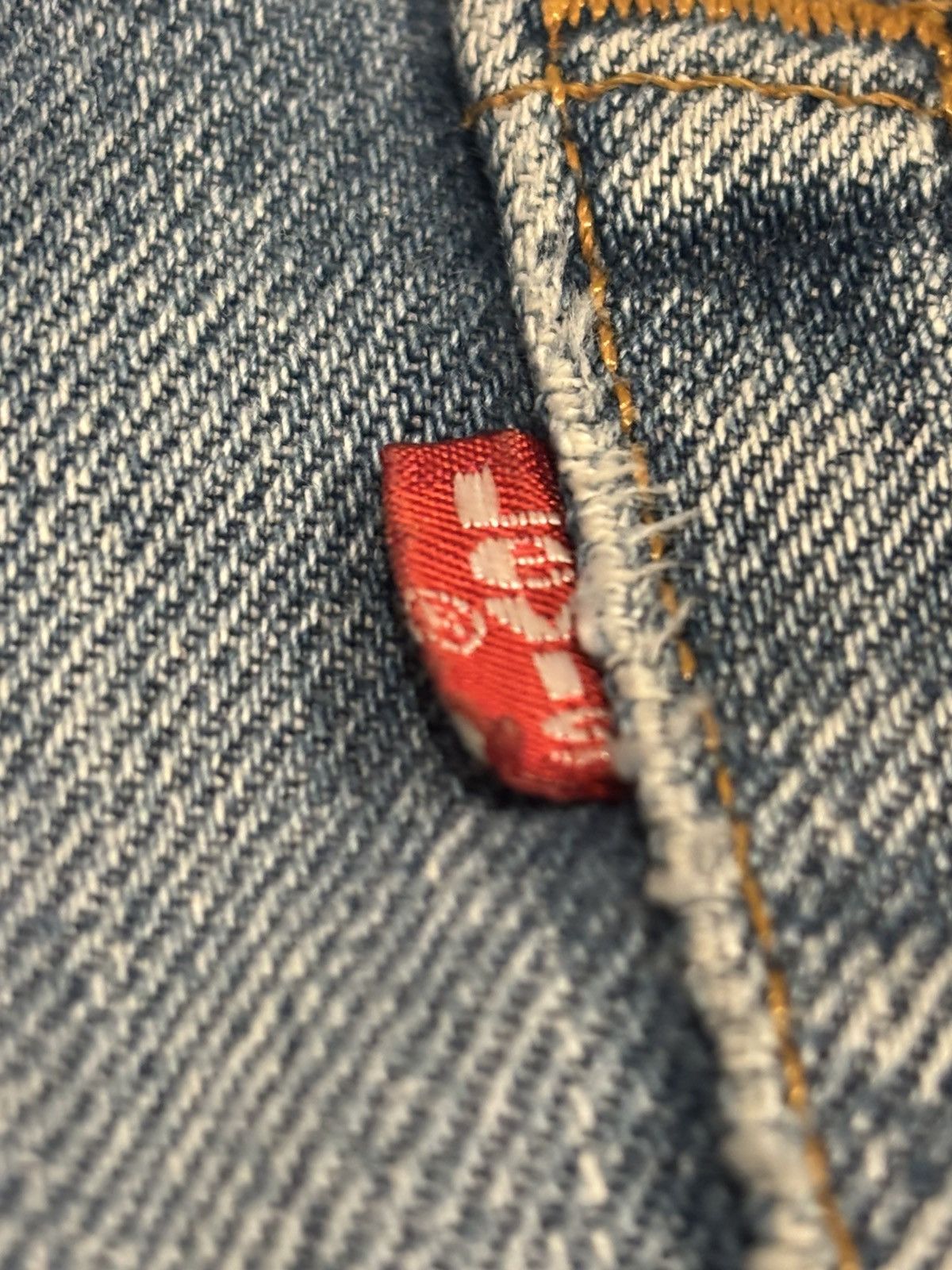 Levi's 1980s Levi's 501xx Distressed Light Wash Blue Jeans 32 x 30 Size US 32 / EU 48 - 15 Thumbnail