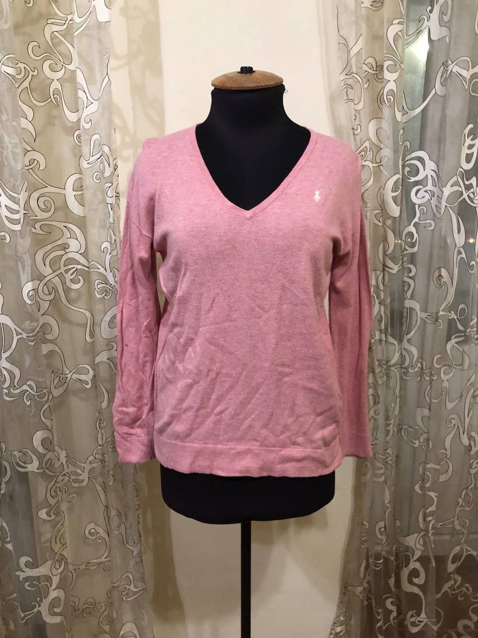 Polo Ralph Lauren Lauren Ralph Lauren Shirt Womens Petite Striped Sleeve Size M / US 6-8 / IT 42-44 - 1 Thumbnail