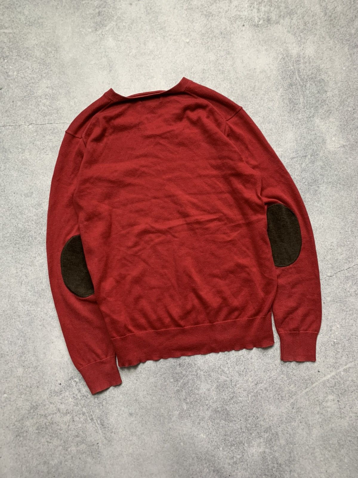 Ralph Lauren Vintage Polo Ralph Lauren Red Knitted OldMoney Sweater Size US XL / EU 56 / 4 - 6 Thumbnail