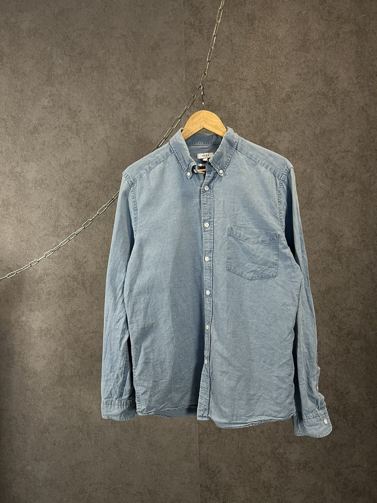 Reiss Reiss designer shirt Size US L / EU 52-54 / 3 - 1 Thumbnail