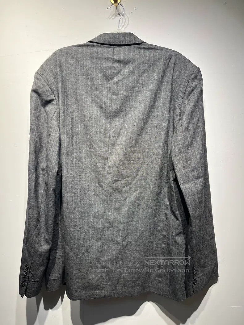 Balenciaga Balenciaga Sleeve Label Deep Grey Jacket Size US S / EU 44-46 / 1 - 2 Thumbnail