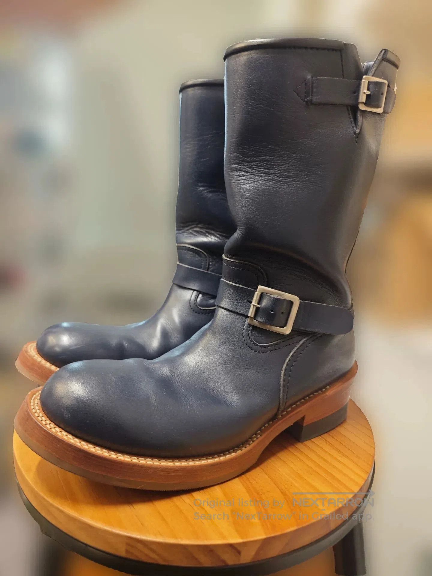 Addict Clothes Japan Addict Clothes Indigo Engineer Boots. Size US 7.5 / EU 40-41 - 4 Thumbnail