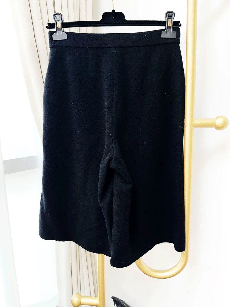 Chanel Chanel 20C black knitted trousers Size 24" / US 00 / IT 34 - 3 Thumbnail