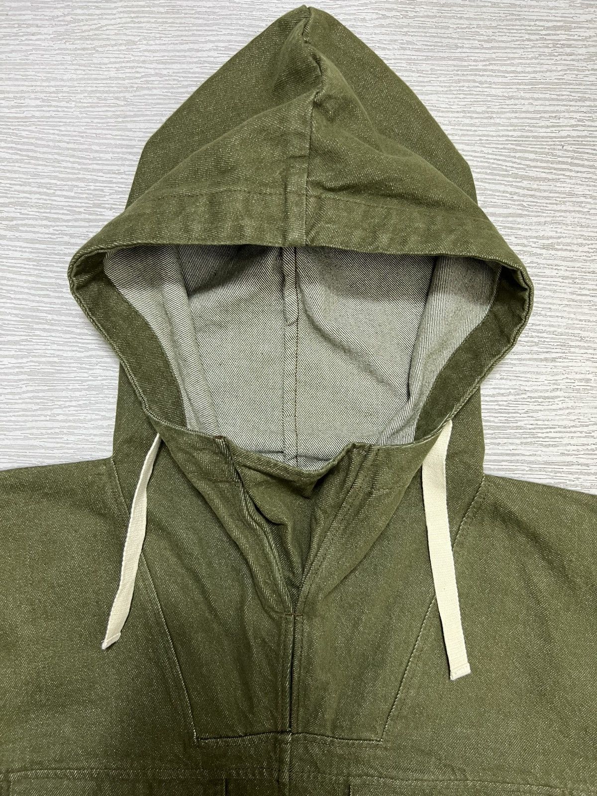 Japanese Brand Houston - Denim Smock Parka Size US S / EU 44-46 / 1 - 8 Thumbnail