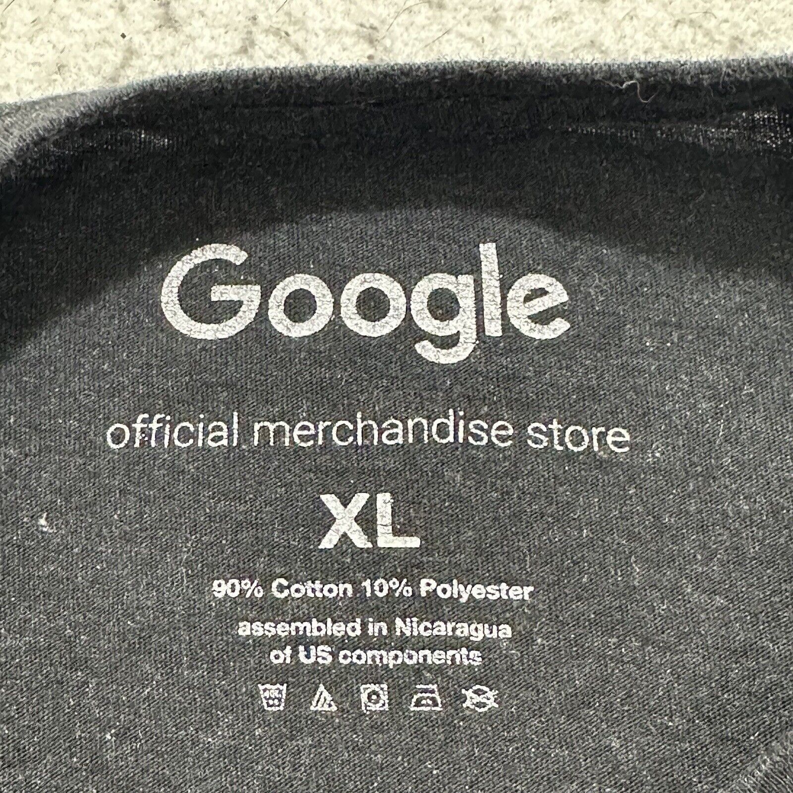 Other Google Official Merchandise Store XL Gray Graphic T Shirt Size XL / US 12-14 / IT 48-50 - 3 Thumbnail