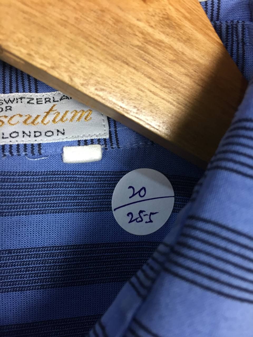 Aquascutum × Designer × Vintage Vtg 80s Aquascutum of London Striped Retro Polo Tee Size US M / EU 48-50 / 2 - 12 Thumbnail