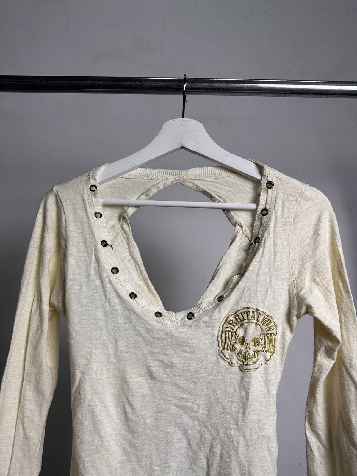 If Six Was Nine D.I.A Japanese Seditionaries Open Back Long Sleeve T-Shirt Size M / US 6-8 / IT 42-44 - 3 Thumbnail