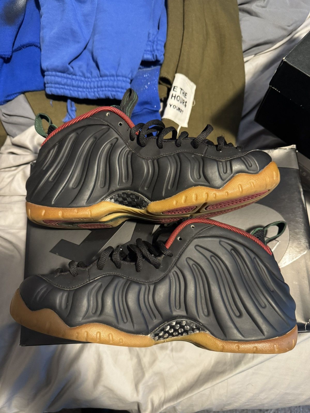 Nike Foamposite Pro Gucci Black Size US 10 / EU 43 - 4 Thumbnail