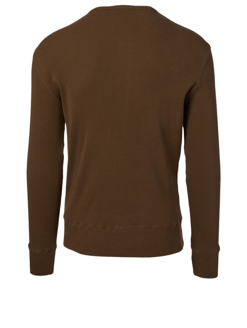 Tom Ford o1w1db10125 KYL016 Sweater in Brown Size US L / EU 52-54 / 3 - 2 Thumbnail