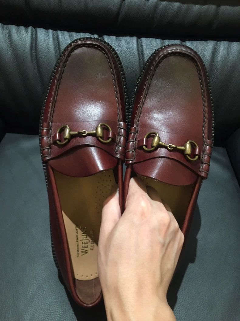 Celine G.H.BASS Leather Loafers Size 9 Size US 9 / EU 42 - 2 Thumbnail