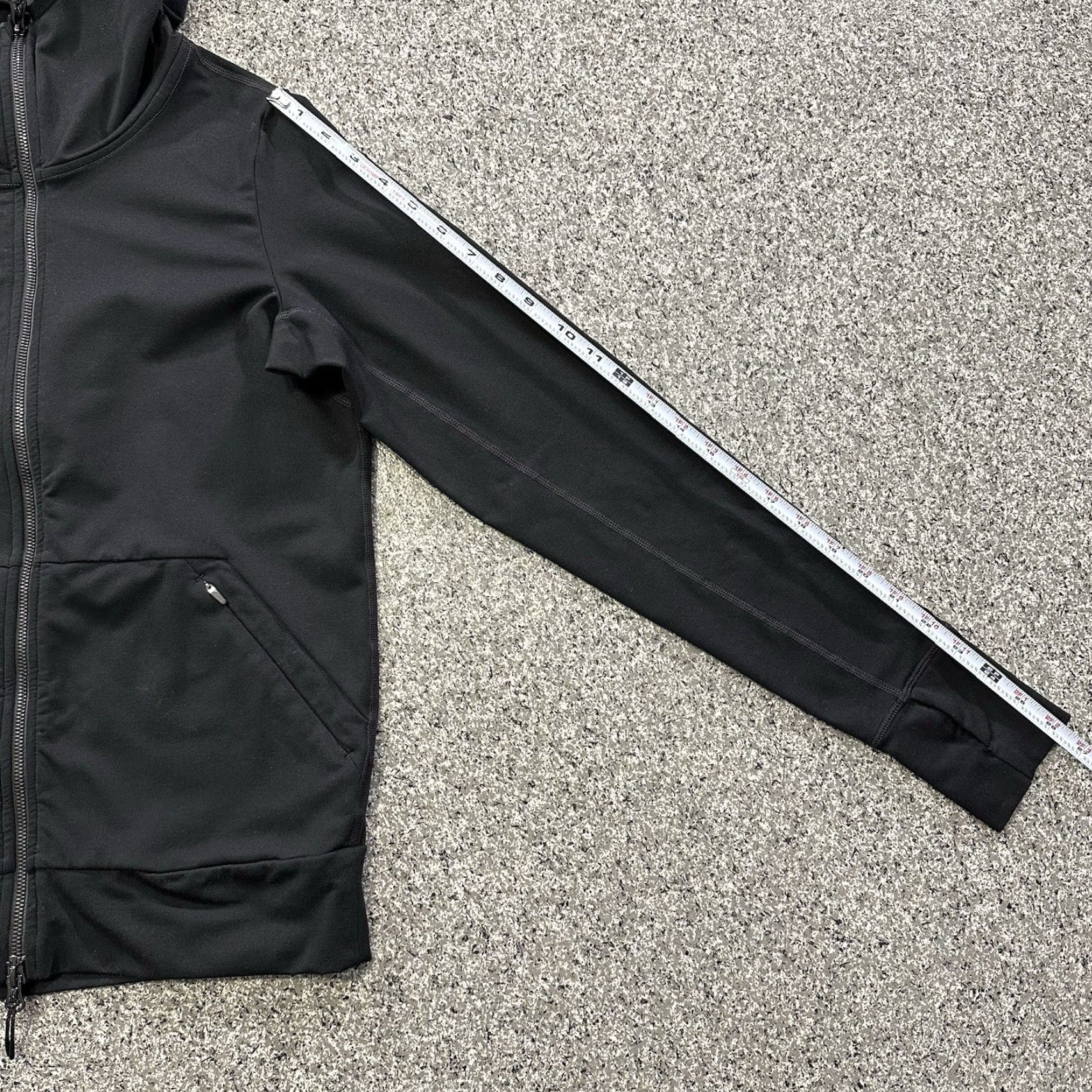 Prana prAna Jacket Womens S Black Ice Flow Full Zip Hoodie Long Sleeve Thumbholes Hoodie Size S / US 4 / IT 40 - 6 Thumbnail