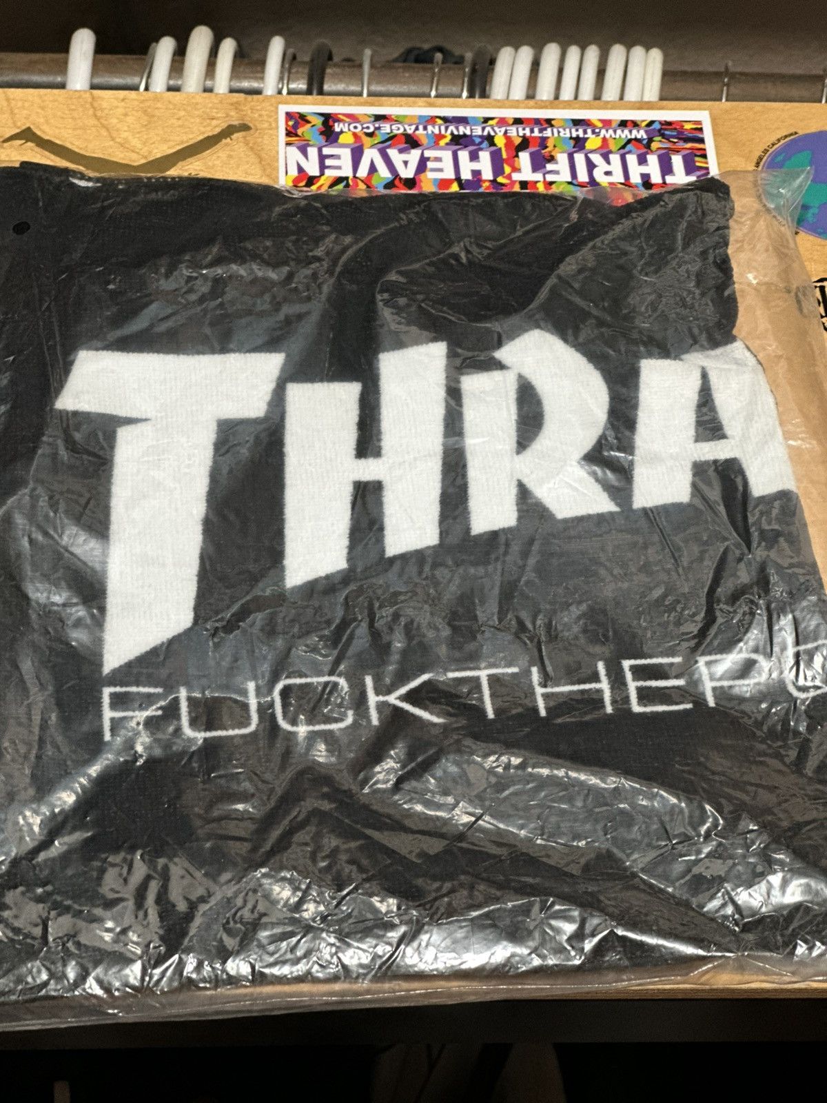 Fuck The Population × Thrasher FTP/ Thrasher face towel Size ONE SIZE - 1 Thumbnail
