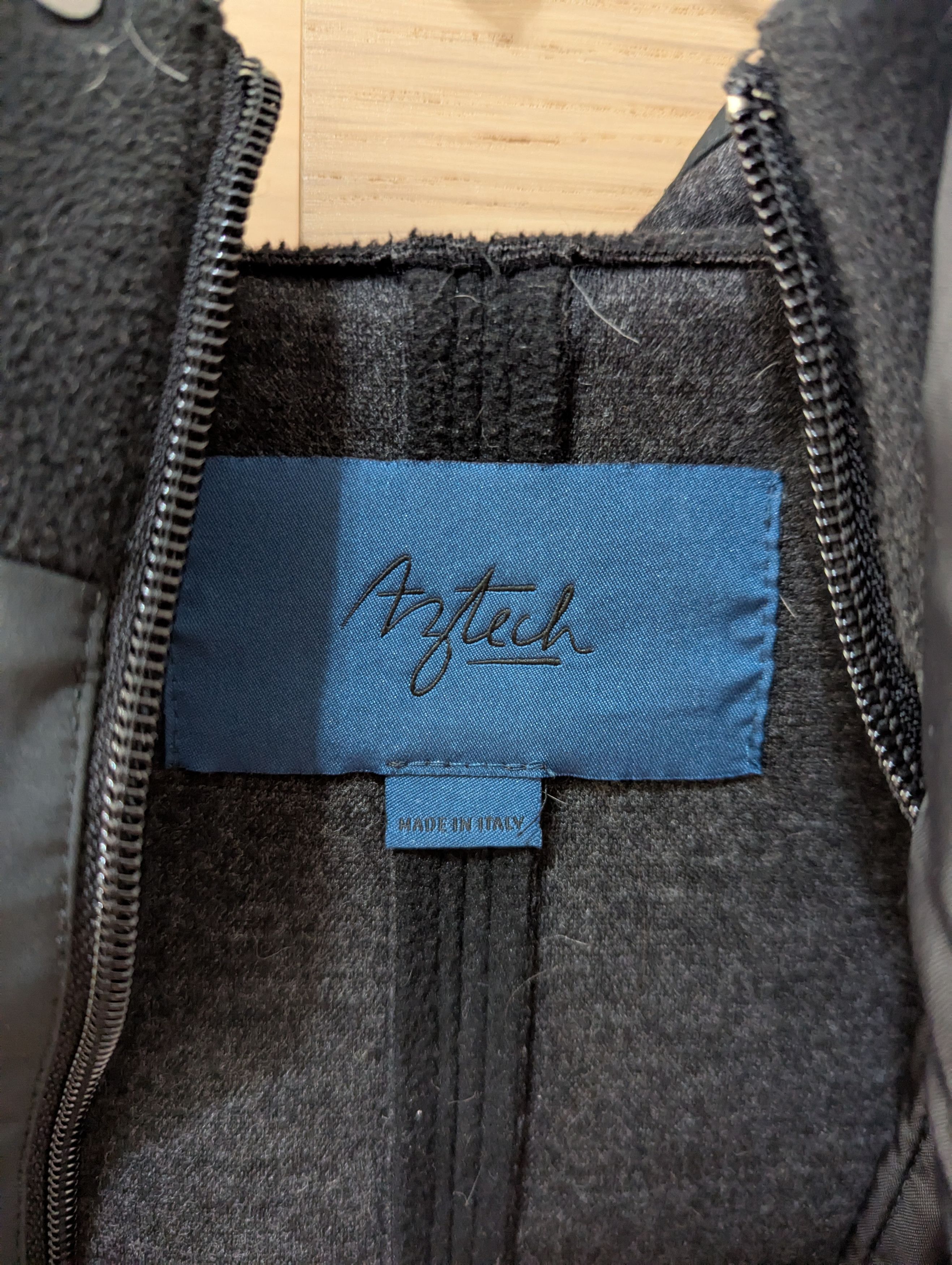 Aztech Mountain Aztech Mountain Wool & Nylon Hoodie Warm Coat Made in Italy Size US M / EU 48-50 / 2 - 3 Thumbnail