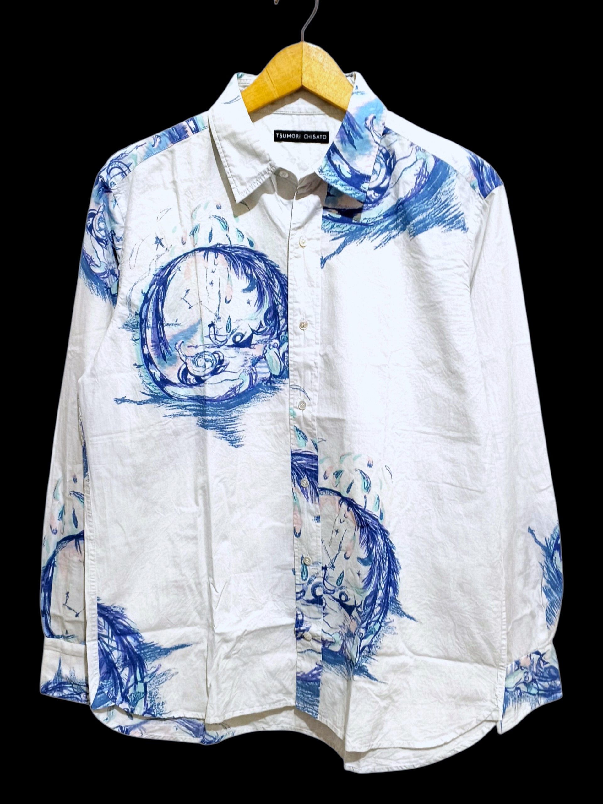 Tsumori Chisato Tsumpri Chisato Printed Shirt Size US M / EU 48-50 / 2 - 1 Thumbnail