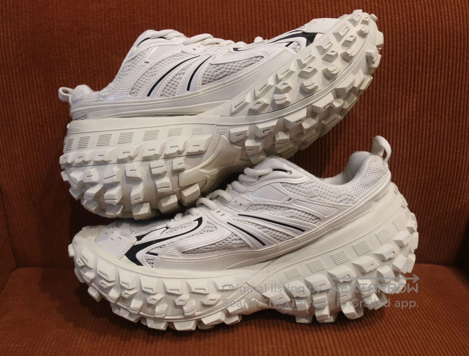 Balenciaga Balenciaga White Tire Shoes Size 44. Size US 10 / EU 43 - 2 Thumbnail