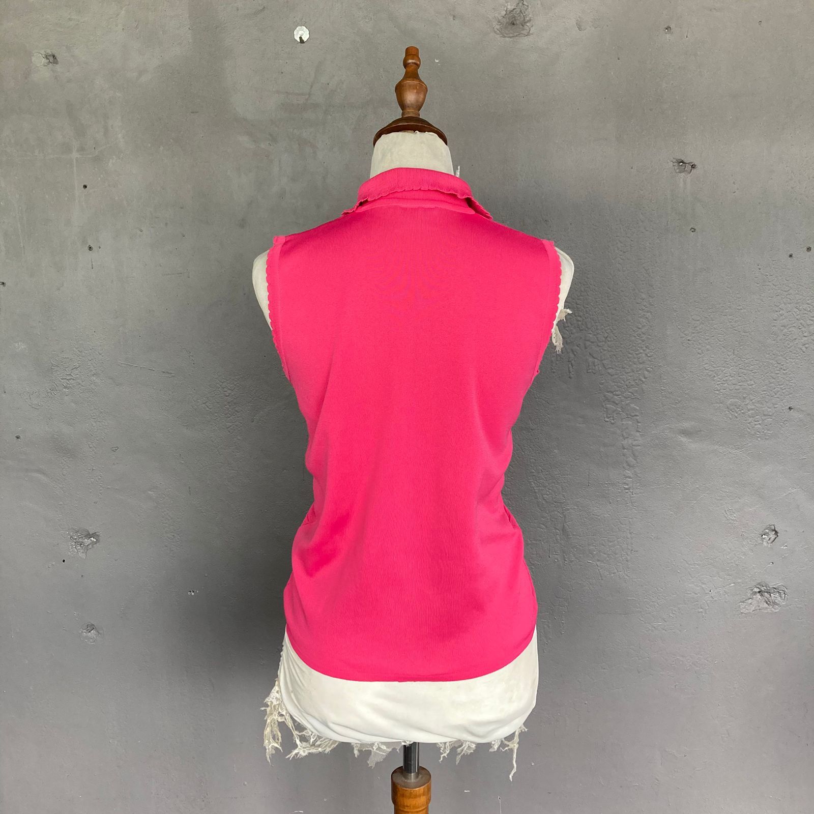 Lacoste Vintage Sport Vest Size S / US 4 / IT 40 - 4 Thumbnail