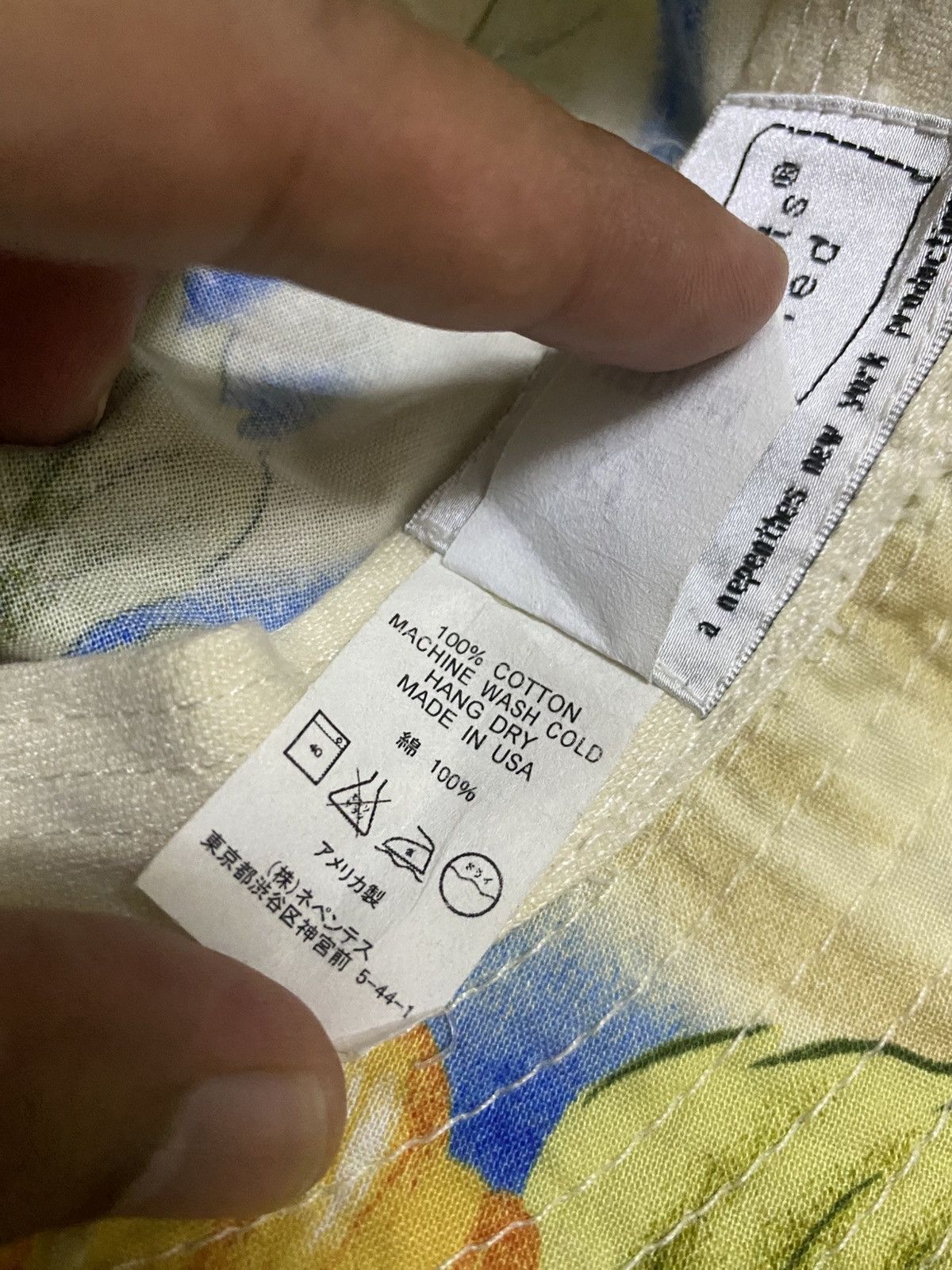 Engineered Garments Vintage Engineered Garments USA Made Bucket Hat Size ONE SIZE - 6 Thumbnail