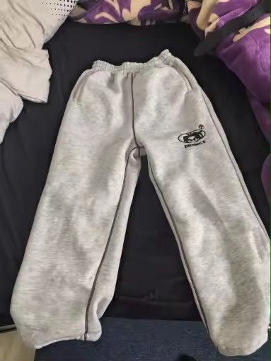 Japanese Brand Letter Embroidery Baggy Sweatpants Men Size US 30 / EU 46 - 3 Thumbnail