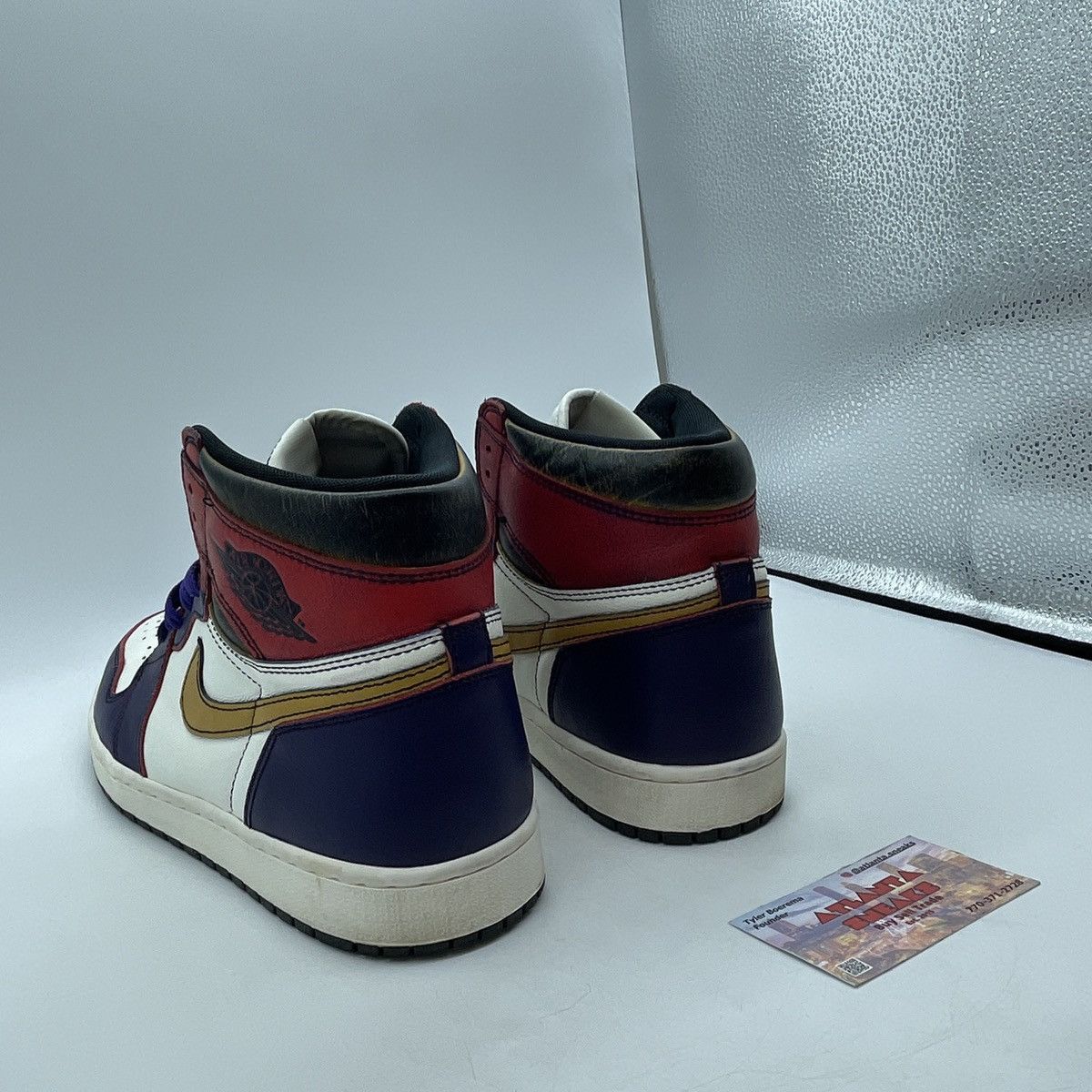 Jordan Brand Air Jordan 1 high La to Chicago Size US 10 / EU 43 - 4 Thumbnail