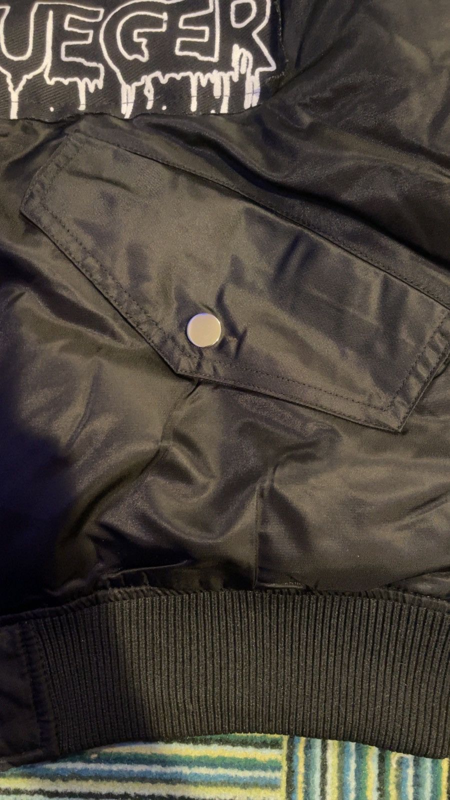 Kim Krueger BOMBER JACKET-BLACK Size US L / EU 52-54 / 3 - 4 Thumbnail