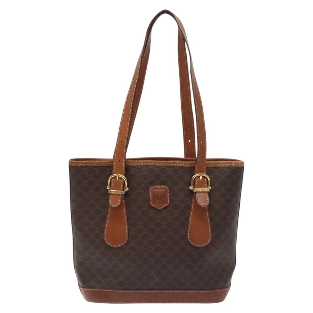 Celine Celine Vintage Macadam Handbag Canvas Size ONE SIZE - 1 Thumbnail