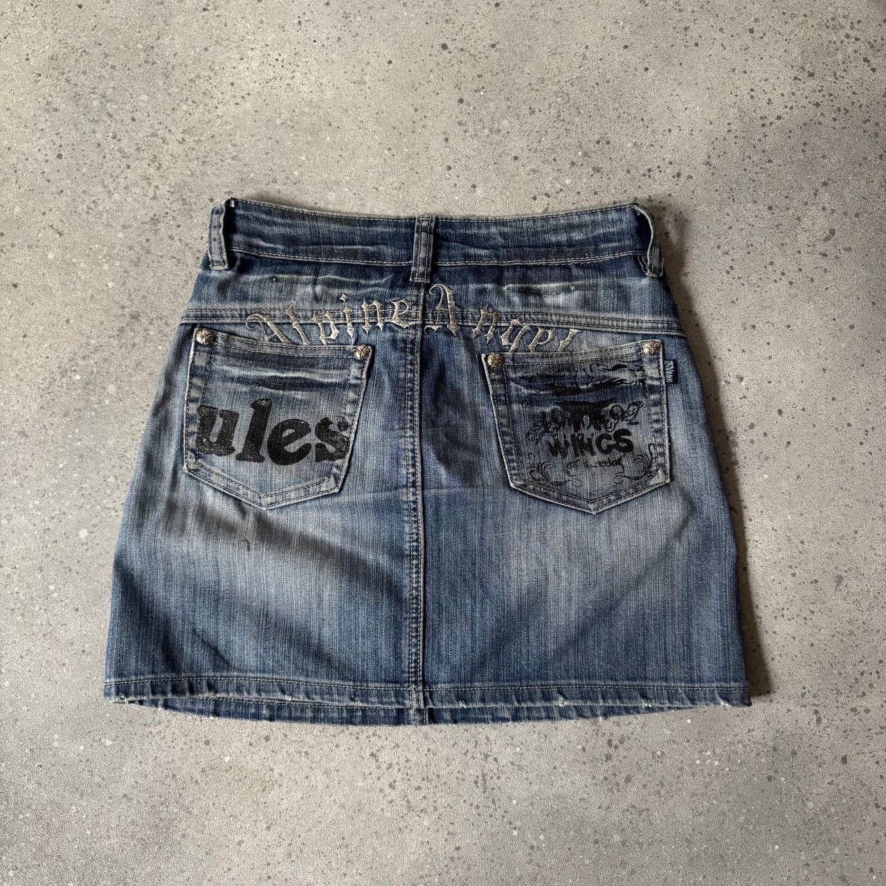 20471120 × If Six Was Nine × Japanese Brand Y2K Super Mini Sexy Skirt Size 26" / US 2 / IT 38 - 6 Thumbnail