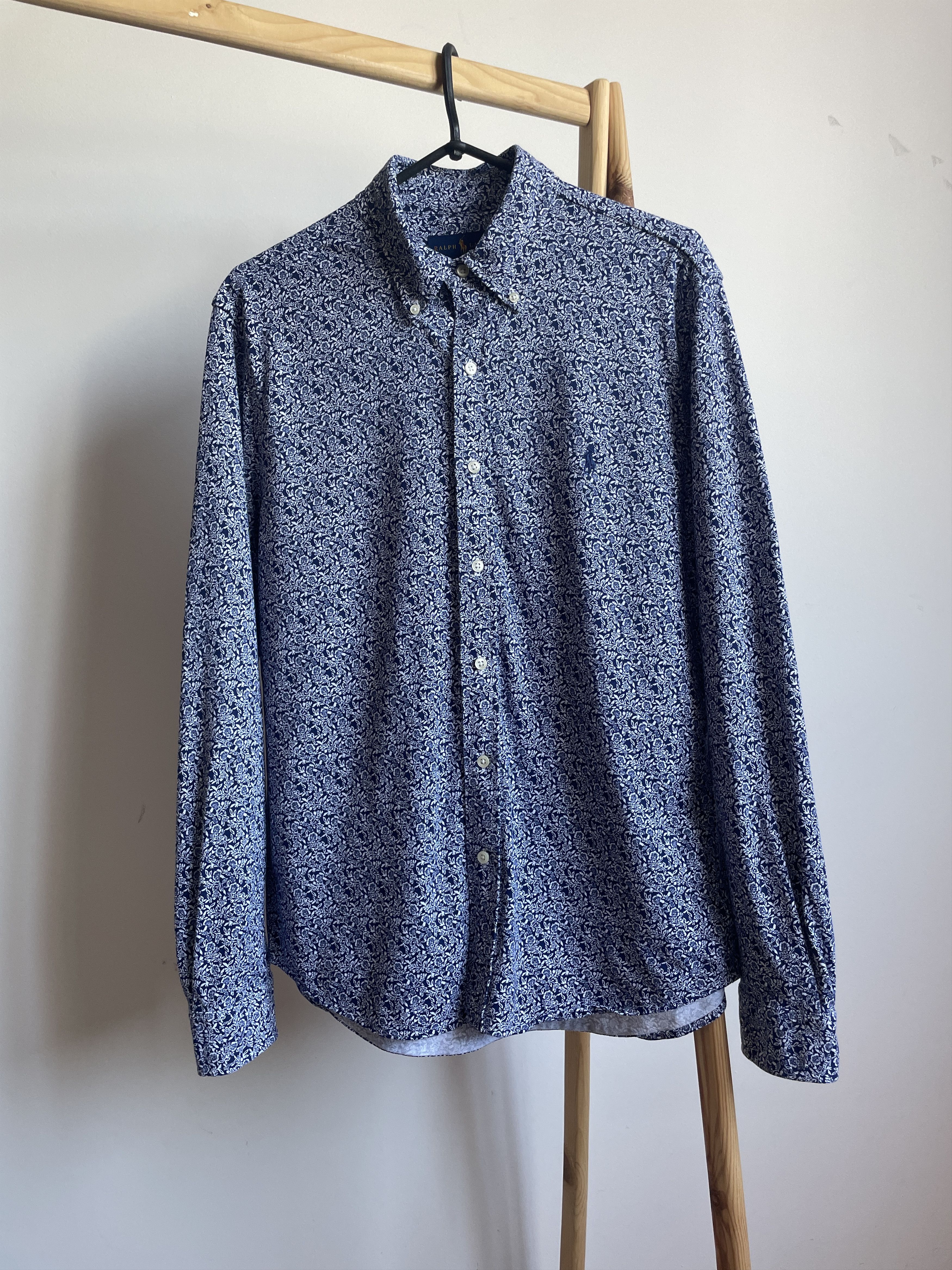 Polo Ralph Lauren Featherweight Mesh Floral Shirt Size M