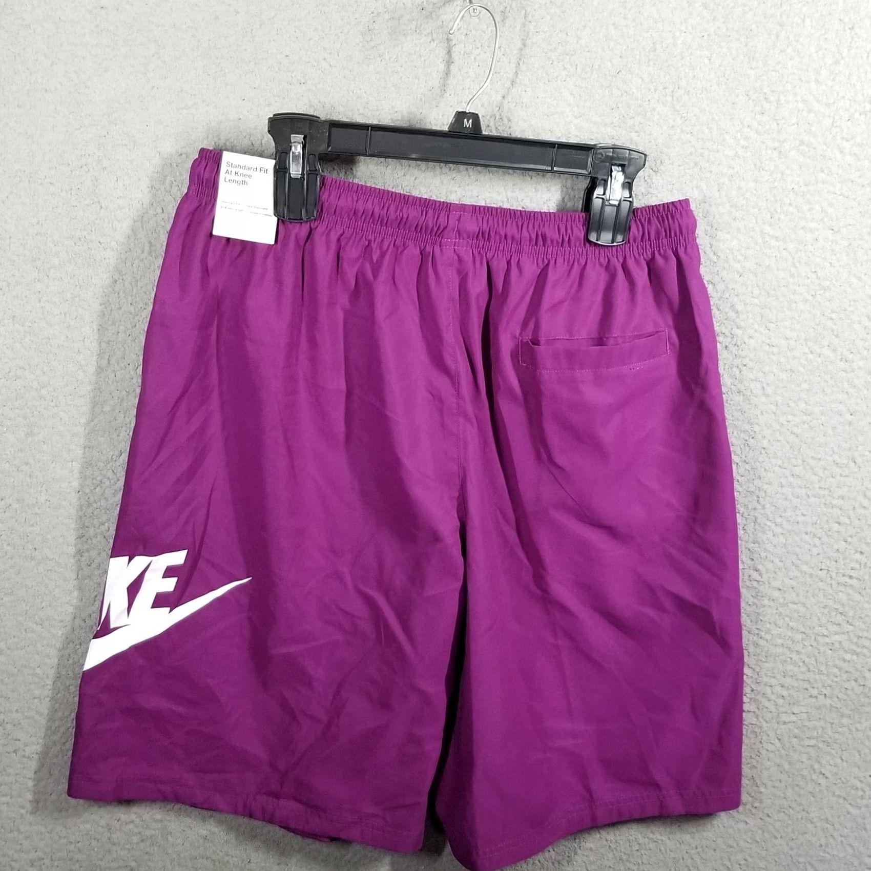 Nike Nike Sportswear Shorts Men L Pink Big Swoosh 80s 90s NSW Logo Athletic Graphic? Size US 33 - 2 Thumbnail