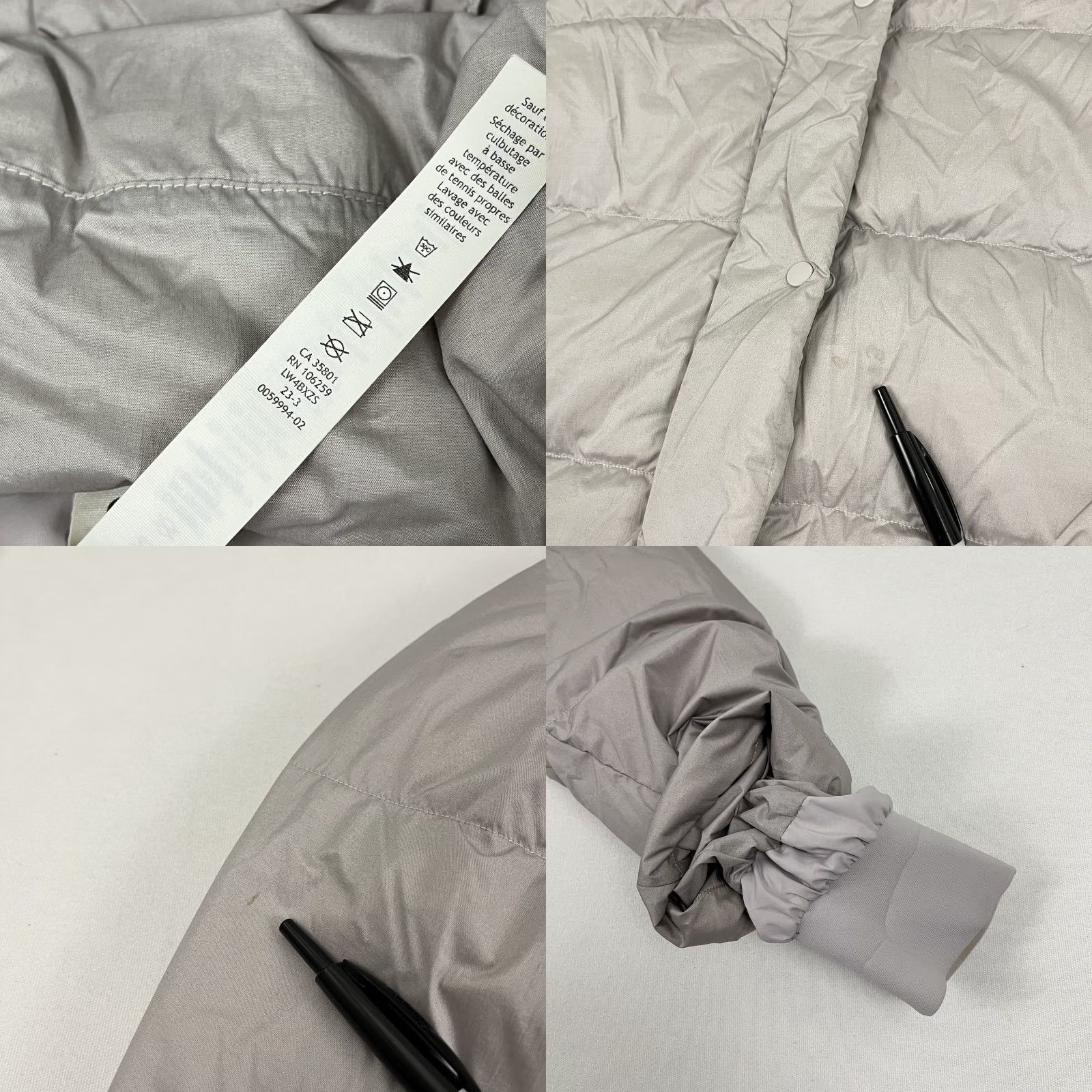 Lululemon Lululemon Wunder Puff Jacket Womens Size 10 Gray Goose Down Puffer Hooded Winter Size L / US 10 / IT 46 - 8 Thumbnail