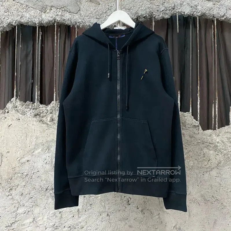 Louis Vuitton Louis Vuitton Black Long Sleeve Cotton Jacket . Size US S / EU 44-46 / 1 - 1 Thumbnail