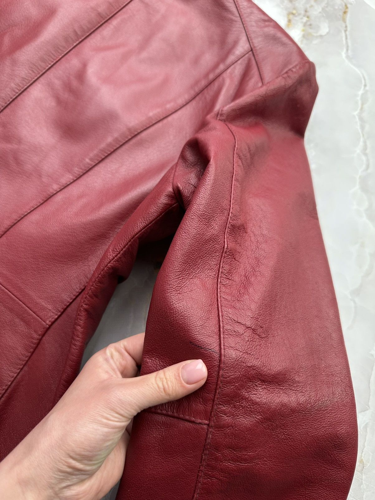 Japanese Brand Vintage Leather Jacket Size S / US 4 / IT 40 - 14 Thumbnail