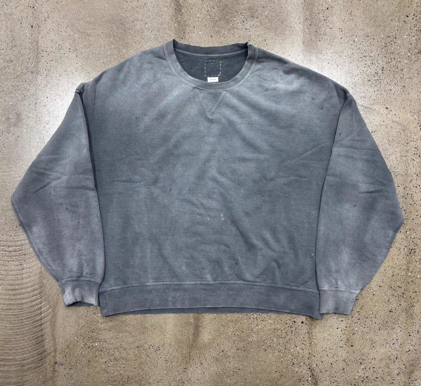 Visvim 22AW Amplus SB Sweat Hoodie Grey A+ 5