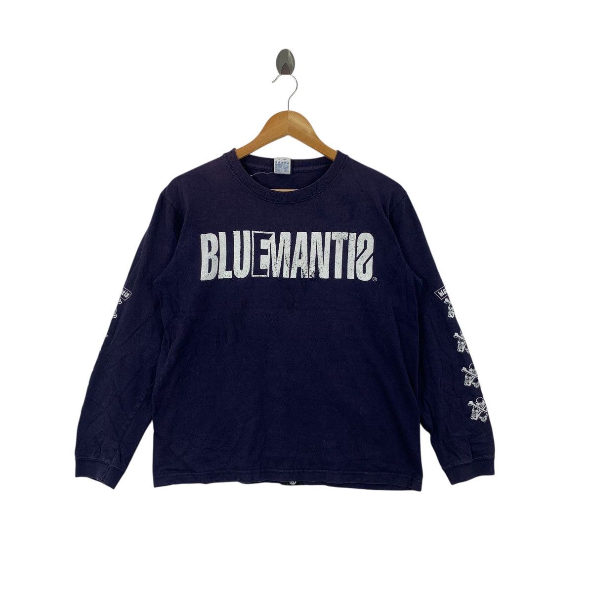 Other BLUEMANTIS Crossbones Graphic Long Sleeve Tee Shirt Top Size US M / EU 48-50 / 2 - 1 Thumbnail