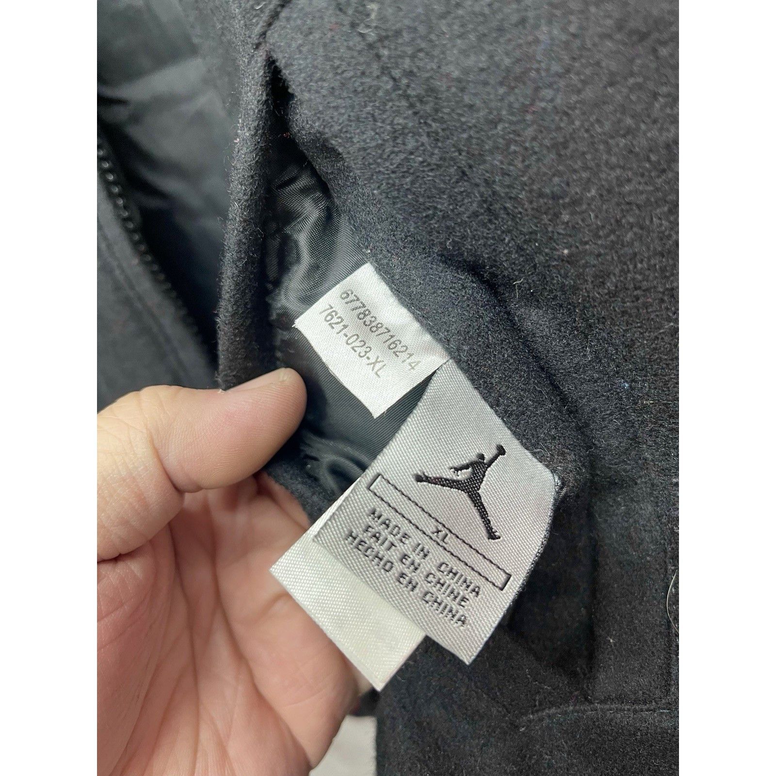 Other VTG 2005 Air Jordan 20th Anniversary Reversible Jacket Wool Size US XL / EU 56 / 4 - 5 Thumbnail