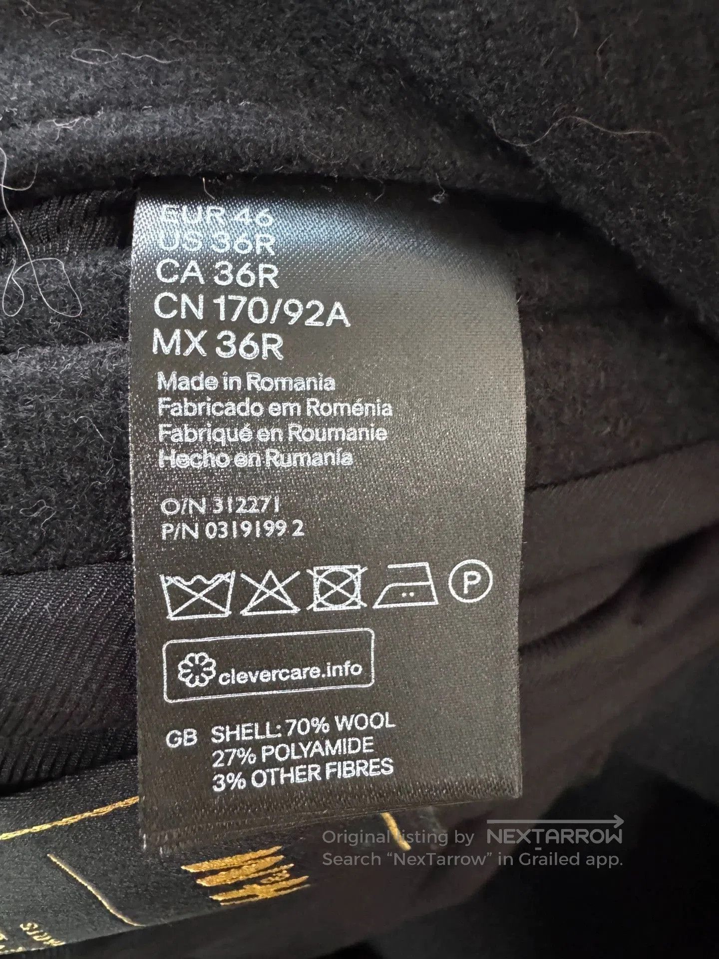 Balmain Balmain x H&M Limited Edition Coat. Size US L / EU 52-54 / 3 - 5 Thumbnail