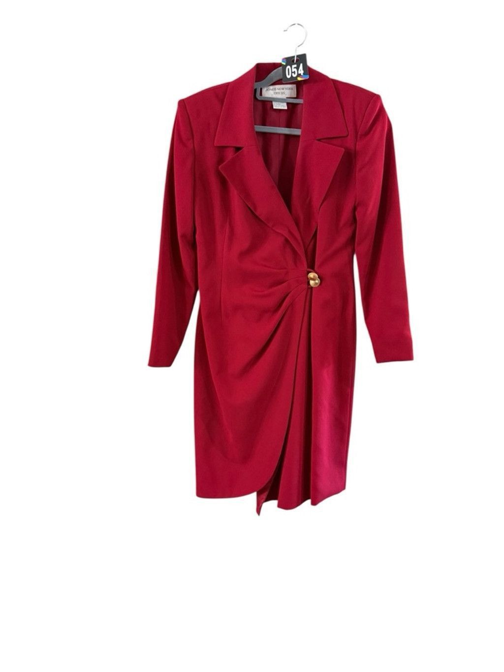 Jones New York Women's Jones New York Red Long Sleeve Dress Size 4 Size S / US 4 / IT 40 - 8 Thumbnail