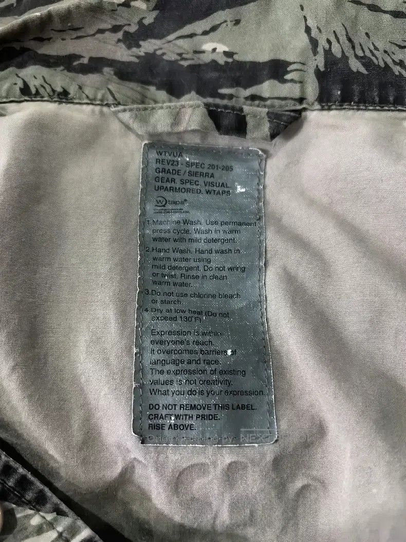 Wtaps Wtaps Tiger Camouflage Four-Pocket Vest Size US S / EU 44-46 / 1 - 3 Thumbnail